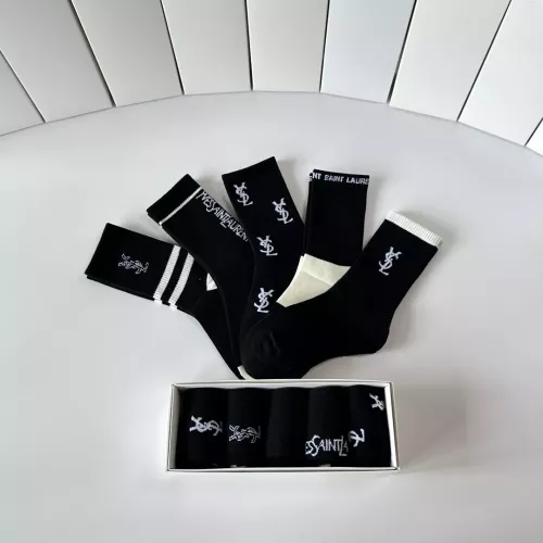 Cheap Yves Saint Laurent YSL Socks #1372592 Replica Wholesale [$29.00 USD] [ITEM#1372592] on Replica Yves Saint Laurent YSL Socks
