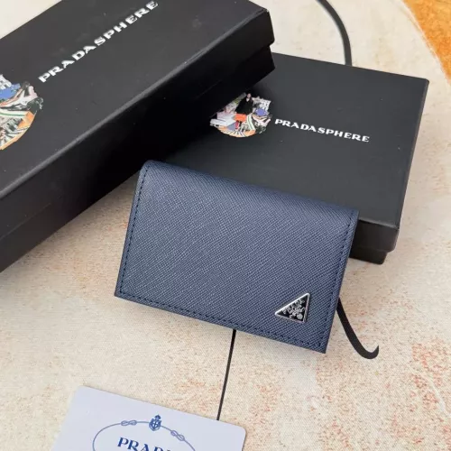 Prada Wallets In Navy For Men #1372662