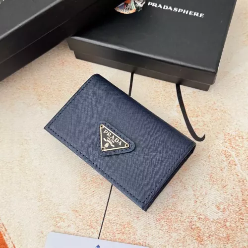 Cheap Prada Wallets In Navy For Men #1372663 Replica Wholesale [$34.00 USD] [ITEM#1372663] on Replica Prada Wallets