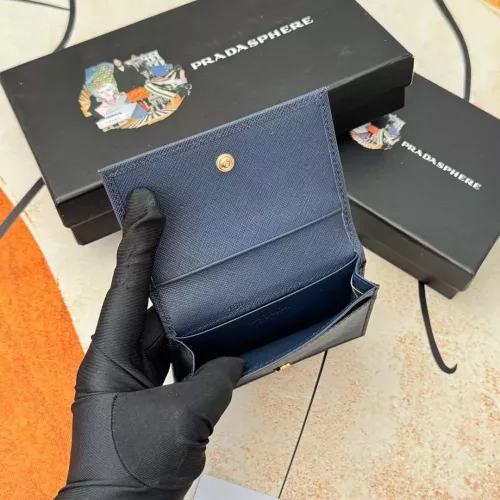 Cheap Prada Wallets In Navy For Men #1372663 Replica Wholesale [$34.00 USD] [ITEM#1372663] on Replica Prada Wallets