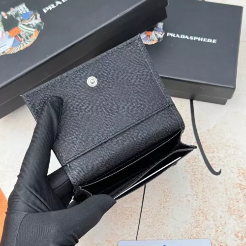 Cheap Prada Wallets In Black For Men #1372685 Replica Wholesale [$34.00 USD] [ITEM#1372685] on Replica Prada Wallets
