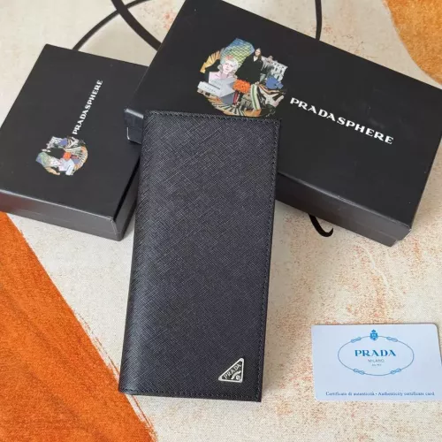 Prada Wallets In Black For Men #1372692