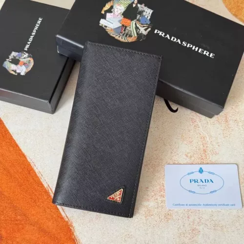 Prada Wallets In Black For Men #1372700