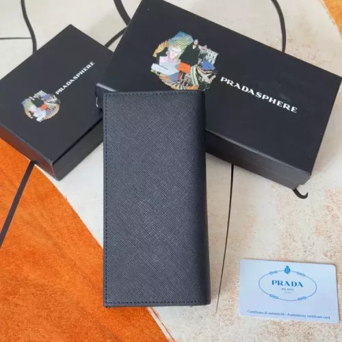 Cheap Prada Wallets In Black For Men #1372703 Replica Wholesale [$40.00 USD] [ITEM#1372703] on Replica Prada Wallets