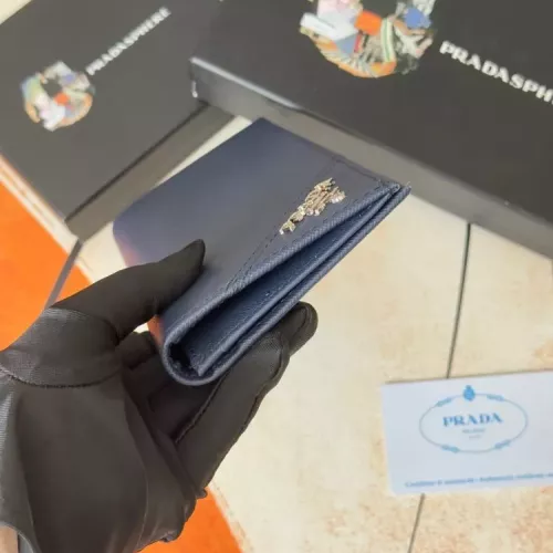 Cheap Prada Wallets In Navy For Men #1372707 Replica Wholesale [$40.00 USD] [ITEM#1372707] on Replica Prada Wallets