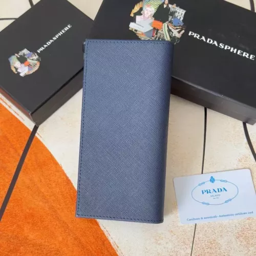 Cheap Prada Wallets In Navy For Men #1372708 Replica Wholesale [$40.00 USD] [ITEM#1372708] on Replica Prada Wallets
