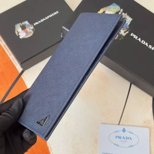 Cheap Prada Wallets In Navy For Men #1372708 Replica Wholesale [$40.00 USD] [ITEM#1372708] on Replica Prada Wallets