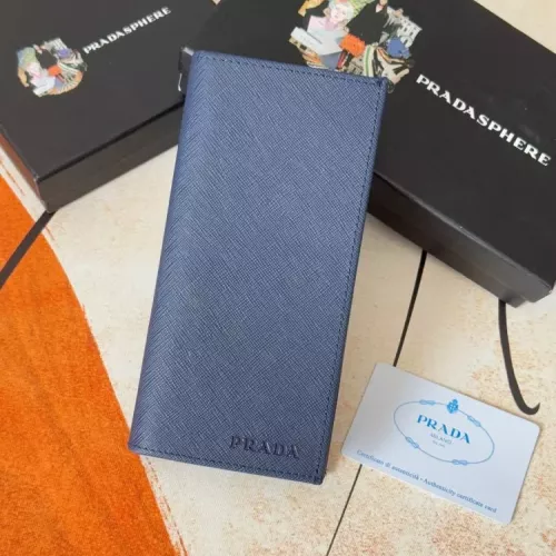 Prada Wallets In Navy For Men #1372710