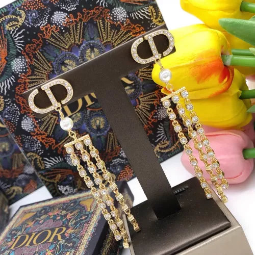 Cheap Christian Dior Earrings For Women #1372779 Replica Wholesale [$32.00 USD] [ITEM#1372779] on Replica Christian Dior Earrings