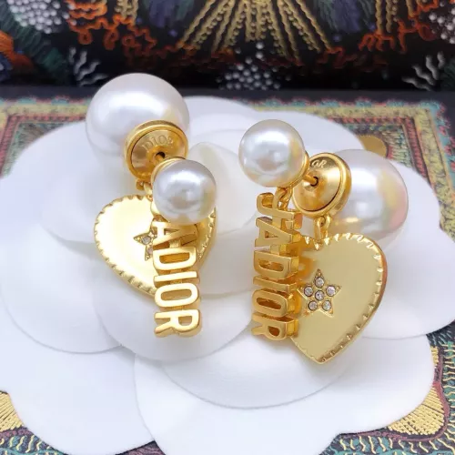 Cheap Christian Dior Earrings For Women #1372827 Replica Wholesale [$27.00 USD] [ITEM#1372827] on Replica Christian Dior Earrings