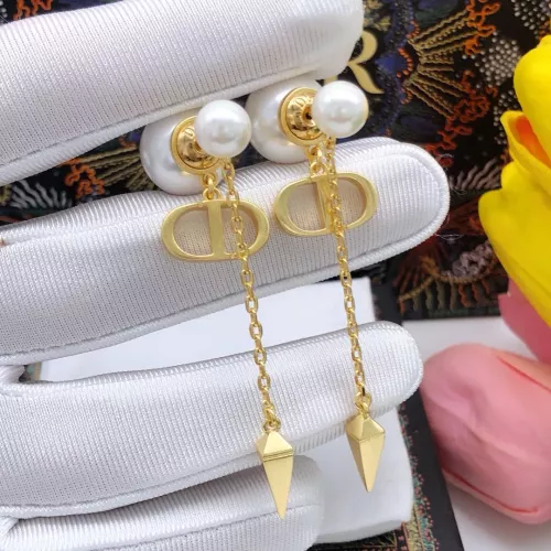 Cheap Christian Dior Earrings For Women #1372828 Replica Wholesale [$27.00 USD] [ITEM#1372828] on Replica Christian Dior Earrings