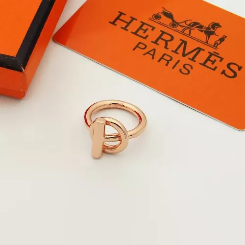 Hermes Rings In Rose Gold For Unisex #1372845