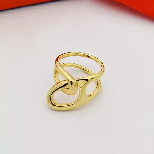 Hermes Rings In Gold For Unisex #1372849