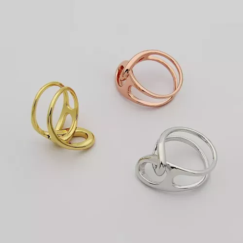Cheap Hermes Rings In Gold For Unisex #1372849 Replica Wholesale [$25.00 USD] [ITEM#1372849] on Replica Hermes Rings