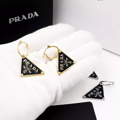 Cheap Prada Earrings For Women #1372906 Replica Wholesale [$25.00 USD] [ITEM#1372906] on Replica Prada Earrings
