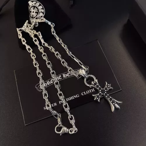Cheap Chrome Hearts Necklaces #1372985 Replica Wholesale [$52.00 USD] [ITEM#1372985] on Replica Chrome Hearts Necklaces