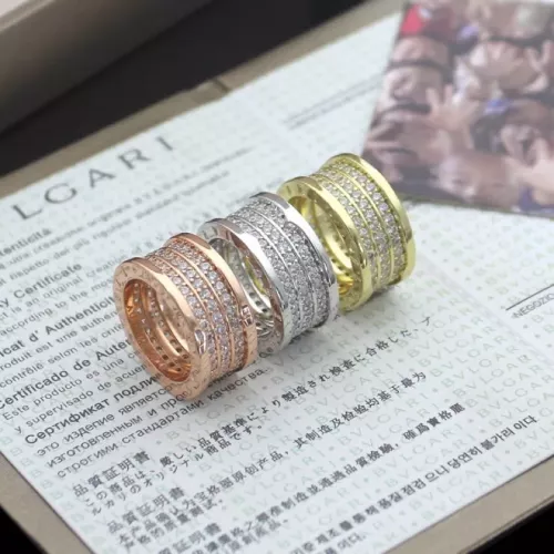 Cheap Bvlgari Rings In Rose Gold #1372993 Replica Wholesale [$29.00 USD] [ITEM#1372993] on Replica Bvlgari Rings