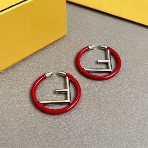 Cheap Fendi Earrings For Women #1373078 Replica Wholesale [$34.00 USD] [ITEM#1373078] on Replica Fendi Earrings
