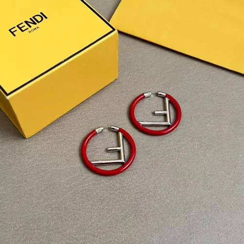 Cheap Fendi Earrings For Women #1373078 Replica Wholesale [$34.00 USD] [ITEM#1373078] on Replica Fendi Earrings