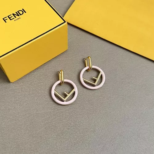 Cheap Fendi Earrings For Women #1373079 Replica Wholesale [$34.00 USD] [ITEM#1373079] on Replica Fendi Earrings