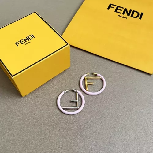 Cheap Fendi Earrings For Women #1373079 Replica Wholesale [$34.00 USD] [ITEM#1373079] on Replica Fendi Earrings
