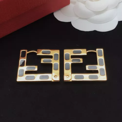 Cheap Fendi Earrings For Women #1373098 Replica Wholesale [$36.00 USD] [ITEM#1373098] on Replica Fendi Earrings