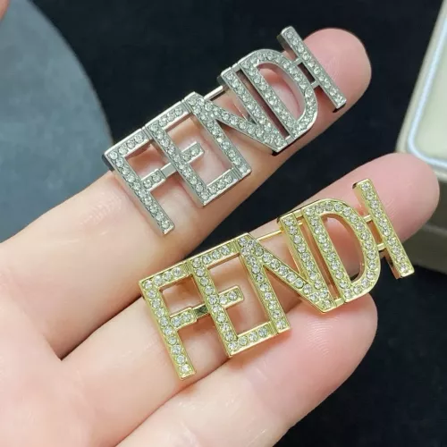 Cheap Fendi Brooches For Women #1373114 Replica Wholesale [$25.00 USD] [ITEM#1373114] on Replica Fendi Brooches