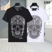 Cheap Philipp Plein PP T-Shirts Short Sleeved For Men #1363720 Replica Wholesale [$27.00 USD] [ITEM#1363720] on Replica Philipp Plein PP T-Shirts