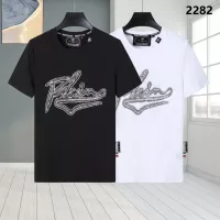 Cheap Philipp Plein PP T-Shirts Short Sleeved For Men #1363724 Replica Wholesale [$27.00 USD] [ITEM#1363724] on Replica Philipp Plein PP T-Shirts