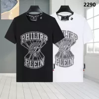 Cheap Philipp Plein PP T-Shirts Short Sleeved For Men #1363727 Replica Wholesale [$27.00 USD] [ITEM#1363727] on Replica Philipp Plein PP T-Shirts