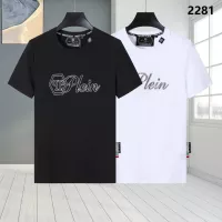 Cheap Philipp Plein PP T-Shirts Short Sleeved For Men #1363734 Replica Wholesale [$27.00 USD] [ITEM#1363734] on Replica Philipp Plein PP T-Shirts