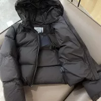 Cheap Prada Down Feather Coat Long Sleeved For Women #1363757 Replica Wholesale [$225.00 USD] [ITEM#1363757] on Replica Prada Down Feather Coat