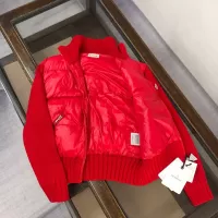 Cheap Moncler Down Feather Coat Long Sleeved For Women #1363958 Replica Wholesale [$132.00 USD] [ITEM#1363958] on Replica Moncler Down Feather Coat