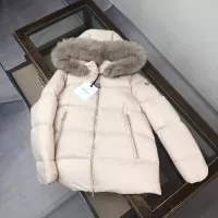 Cheap Moncler Down Feather Coat Long Sleeved For Women #1363990 Replica Wholesale [$205.00 USD] [ITEM#1363990] on Replica Moncler Down Feather Coat
