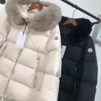 Cheap Moncler Down Feather Coat Long Sleeved For Women #1363990 Replica Wholesale [$205.00 USD] [ITEM#1363990] on Replica Moncler Down Feather Coat