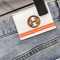 Cheap Hermes Jeans For Men #1364022 Replica Wholesale [$96.00 USD] [ITEM#1364022] on Replica Hermes Jeans