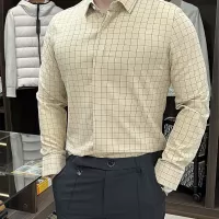 Cheap Armani Shirts Long Sleeved For Men #1364101 Replica Wholesale [$88.00 USD] [ITEM#1364101] on Replica Armani Shirts