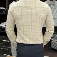 Cheap Armani Shirts Long Sleeved For Men #1364101 Replica Wholesale [$88.00 USD] [ITEM#1364101] on Replica Armani Shirts