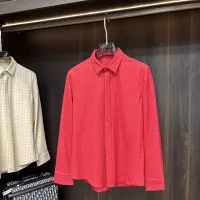 Cheap Armani Shirts Long Sleeved For Men #1364102 Replica Wholesale [$88.00 USD] [ITEM#1364102] on Replica Armani Shirts
