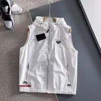 Cheap Prada Jackets Sleeveless For Men #1364186 Replica Wholesale [$68.00 USD] [ITEM#1364186] on Replica Prada Jackets