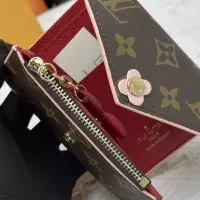 Cheap Louis Vuitton LV Wallets In Red #1364193 Replica Wholesale [$32.00 USD] [ITEM#1364193] on Replica Louis Vuitton LV Wallets