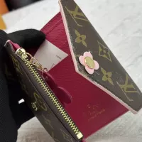 Cheap Louis Vuitton LV Wallets In Rose Red #1364195 Replica Wholesale [$32.00 USD] [ITEM#1364195] on Replica Louis Vuitton LV Wallets