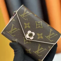 Cheap Louis Vuitton LV Wallets In Burgundy #1364196 Replica Wholesale [$32.00 USD] [ITEM#1364196] on Replica Louis Vuitton LV Wallets