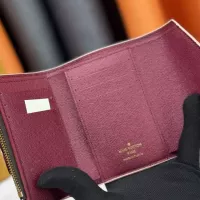 Cheap Louis Vuitton LV Wallets In Burgundy #1364196 Replica Wholesale [$32.00 USD] [ITEM#1364196] on Replica Louis Vuitton LV Wallets