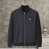 Cheap Prada Jackets Long Sleeved For Men #1364327 Replica Wholesale [$92.00 USD] [ITEM#1364327] on Replica Prada Jackets