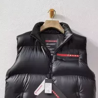 Cheap Prada Down Feather Coat Sleeveless For Men #1364337 Replica Wholesale [$125.00 USD] [ITEM#1364337] on Replica Prada Down Feather Coat