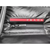 Cheap Prada Down Feather Coat Long Sleeved For Men #1364352 Replica Wholesale [$155.00 USD] [ITEM#1364352] on Replica Prada Down Feather Coat