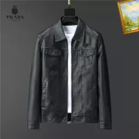 Cheap Prada Jackets Long Sleeved For Men #1364448 Replica Wholesale [$60.00 USD] [ITEM#1364448] on Replica Prada Jackets