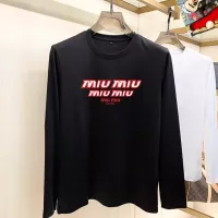 Cheap MIU MIU T-Shirts Long Sleeved For Unisex #1364513 Replica Wholesale [$34.00 USD] [ITEM#1364513] on Replica MIU MIU T-Shirts