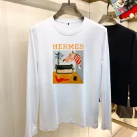 Cheap Hermes T-Shirts Long Sleeved For Unisex #1364524 Replica Wholesale [$34.00 USD] [ITEM#1364524] on Replica Hermes T-Shirts
